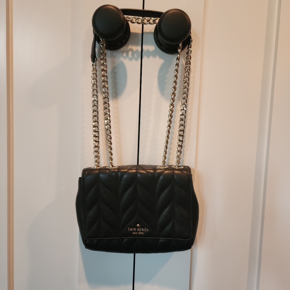 Kate Spade NWOT Quilted Black purse